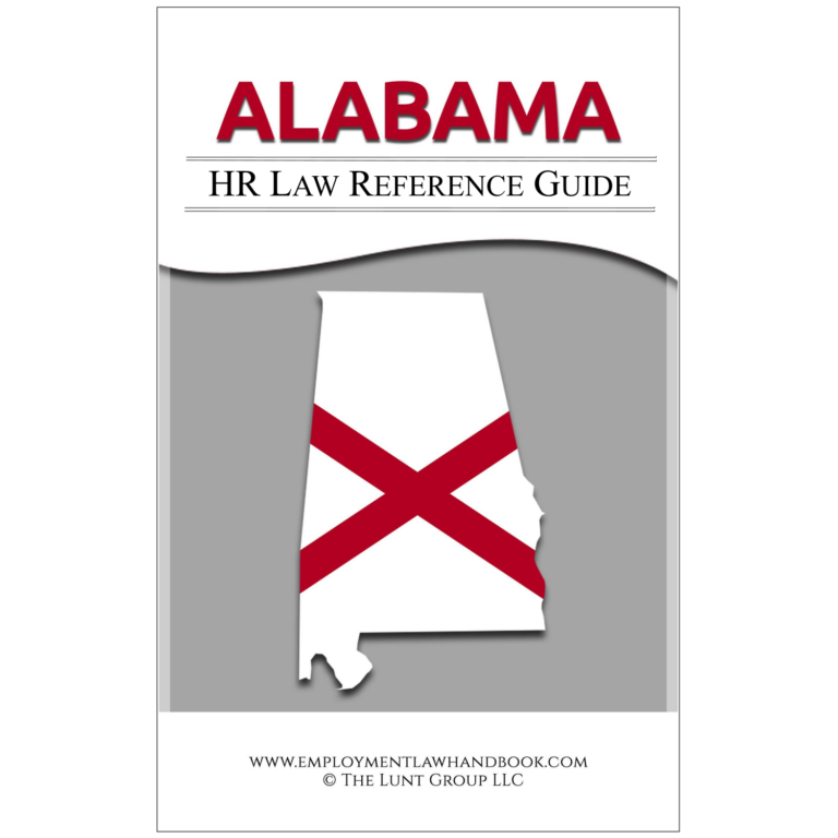 Alabama HR Law Reference Guide ELH / HR4Sight
