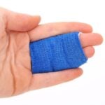 Man with injured fingers