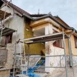 Repaired rural house