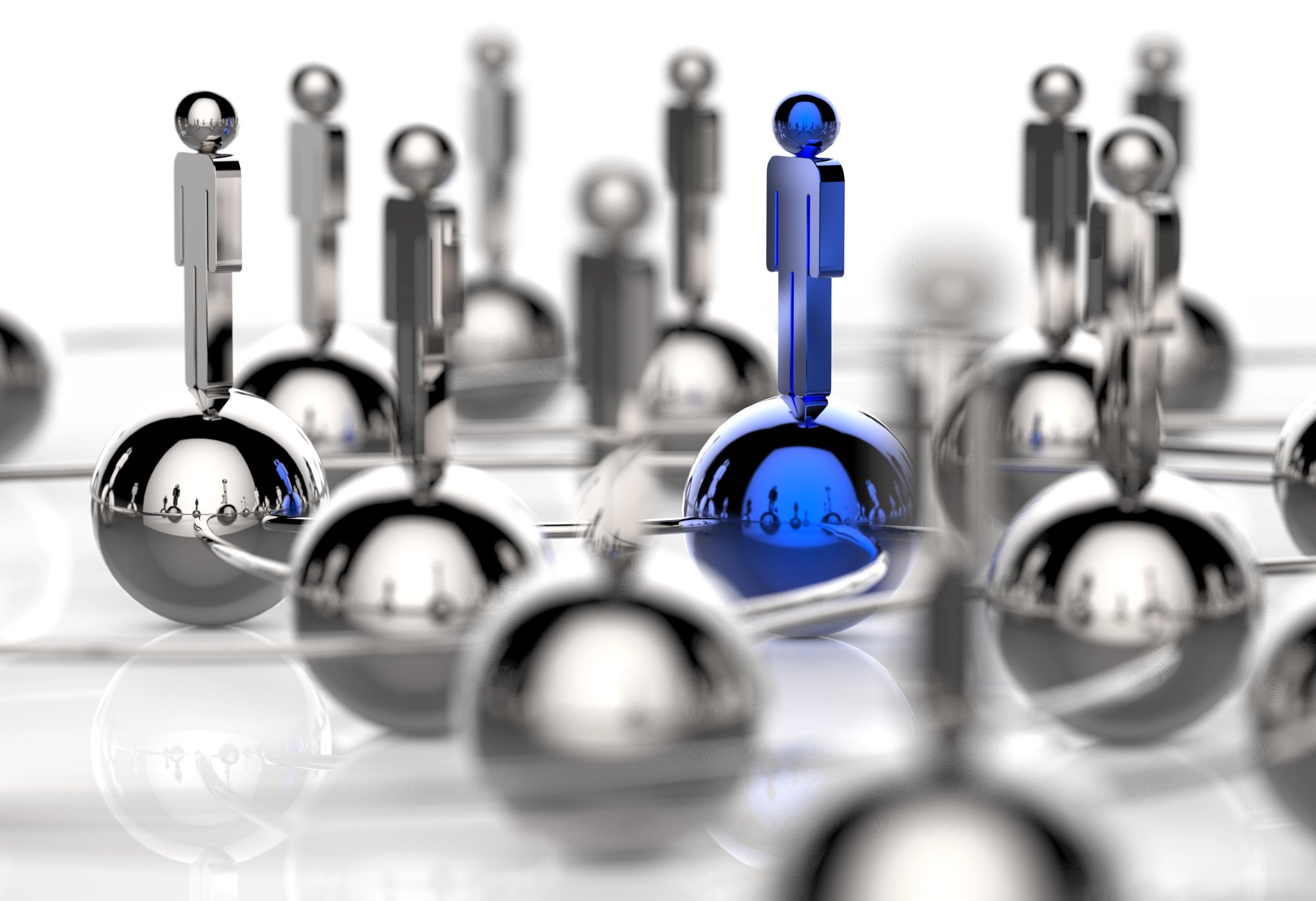 3d-stainless-human-social-network-and-leadership