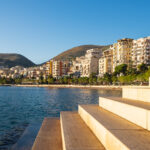 Beautiful landscape of Saranda. Albania