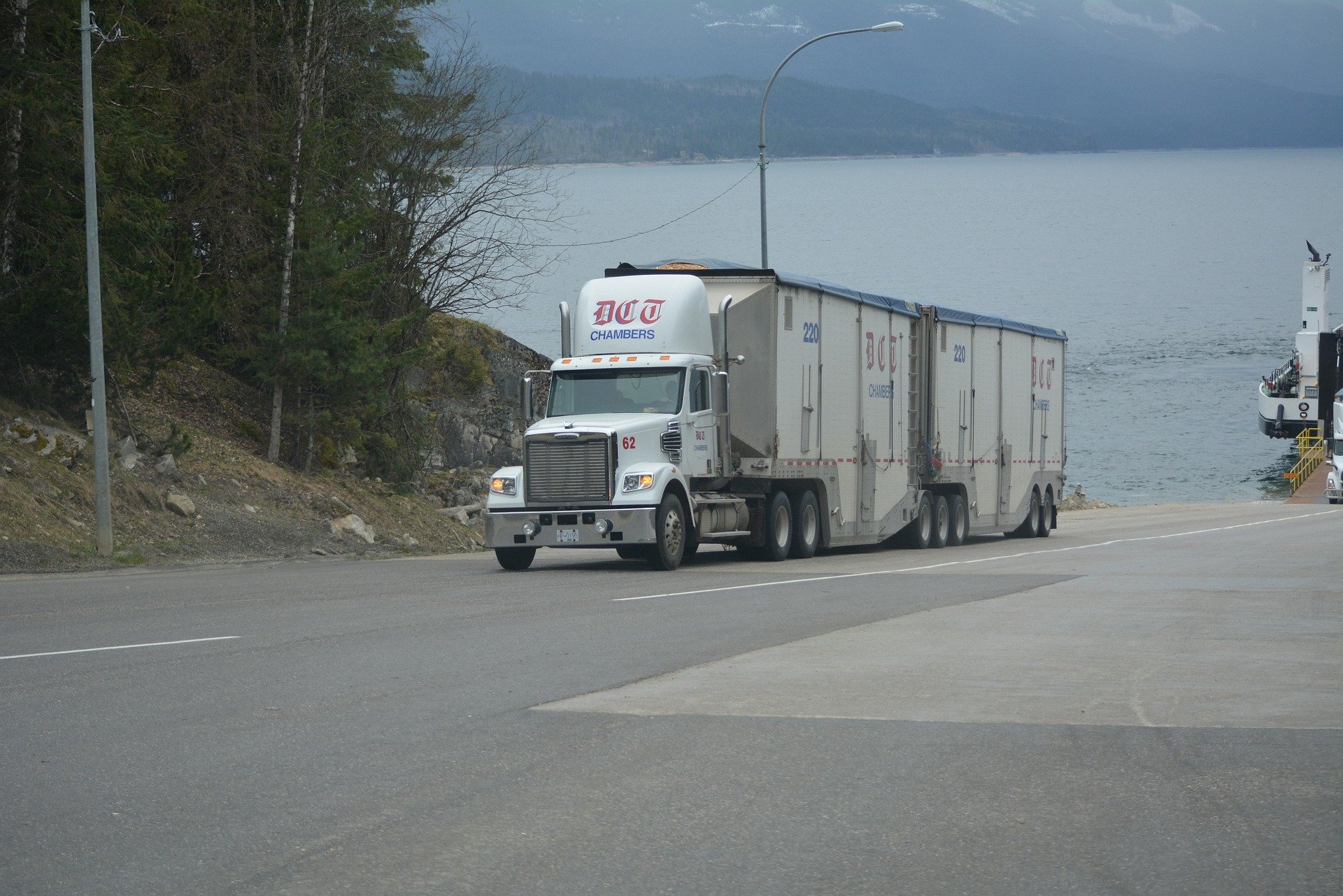 White truck image