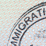 Immigration stamp