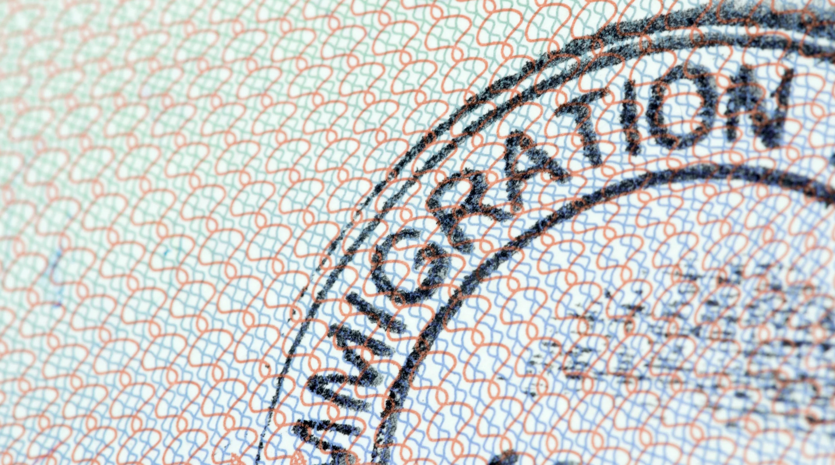 Immigration stamp