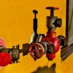 Fire Safety Systems in Commercial Buildings 13 red and gray hydrant gate valve