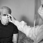 Doctor's visit at home during global quarantine covid19 stay at home