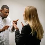 A Man and Woman Having an Argument