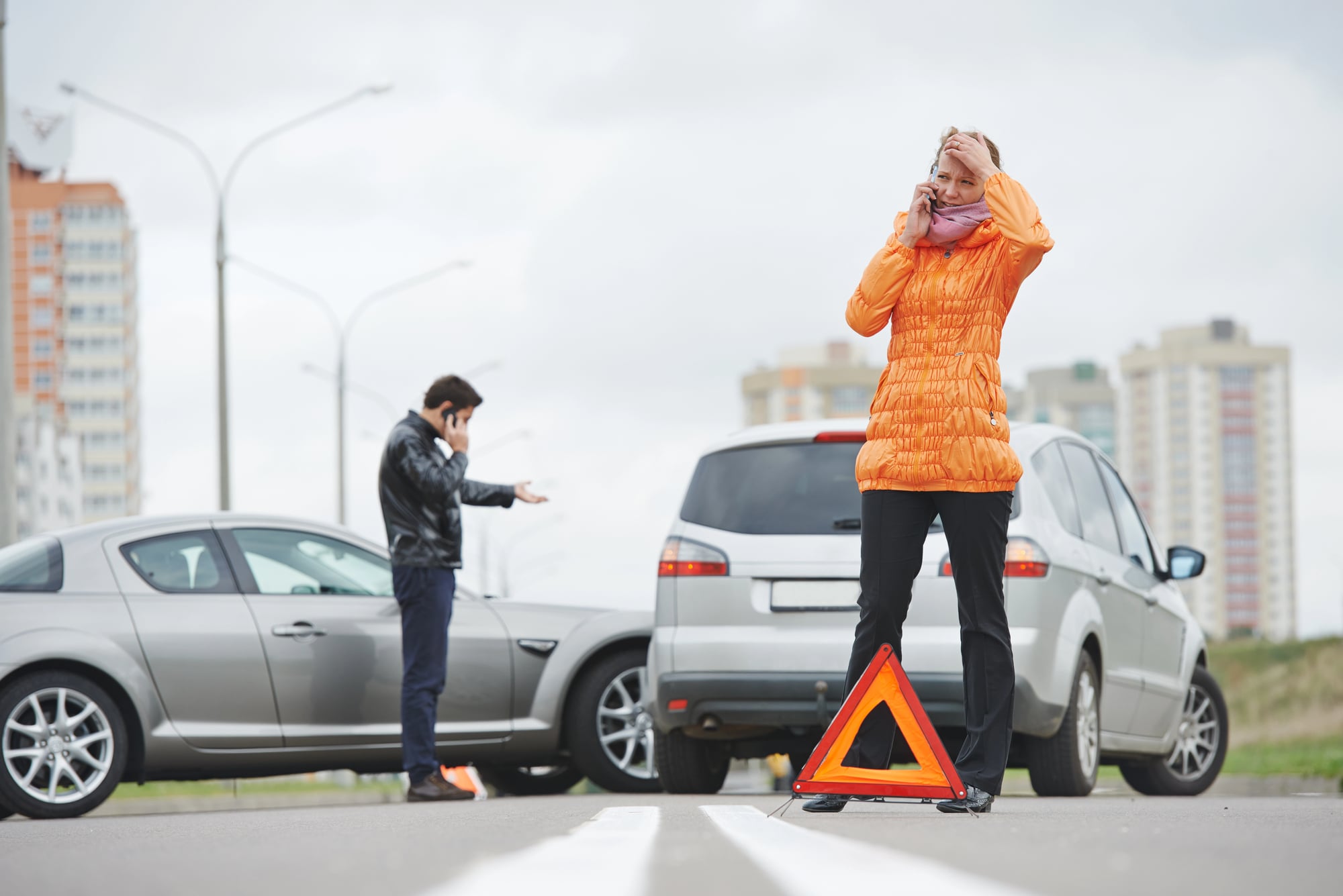 Car crash collision