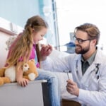 Doctor and little patient