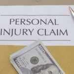 Personal injury claim in paper in envelope