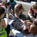 St. Petersburg, Russia - May 12, 2018: contest