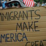 Immigrants Make America Great Sign