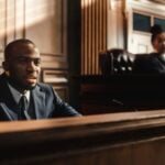 Man testifying at trial