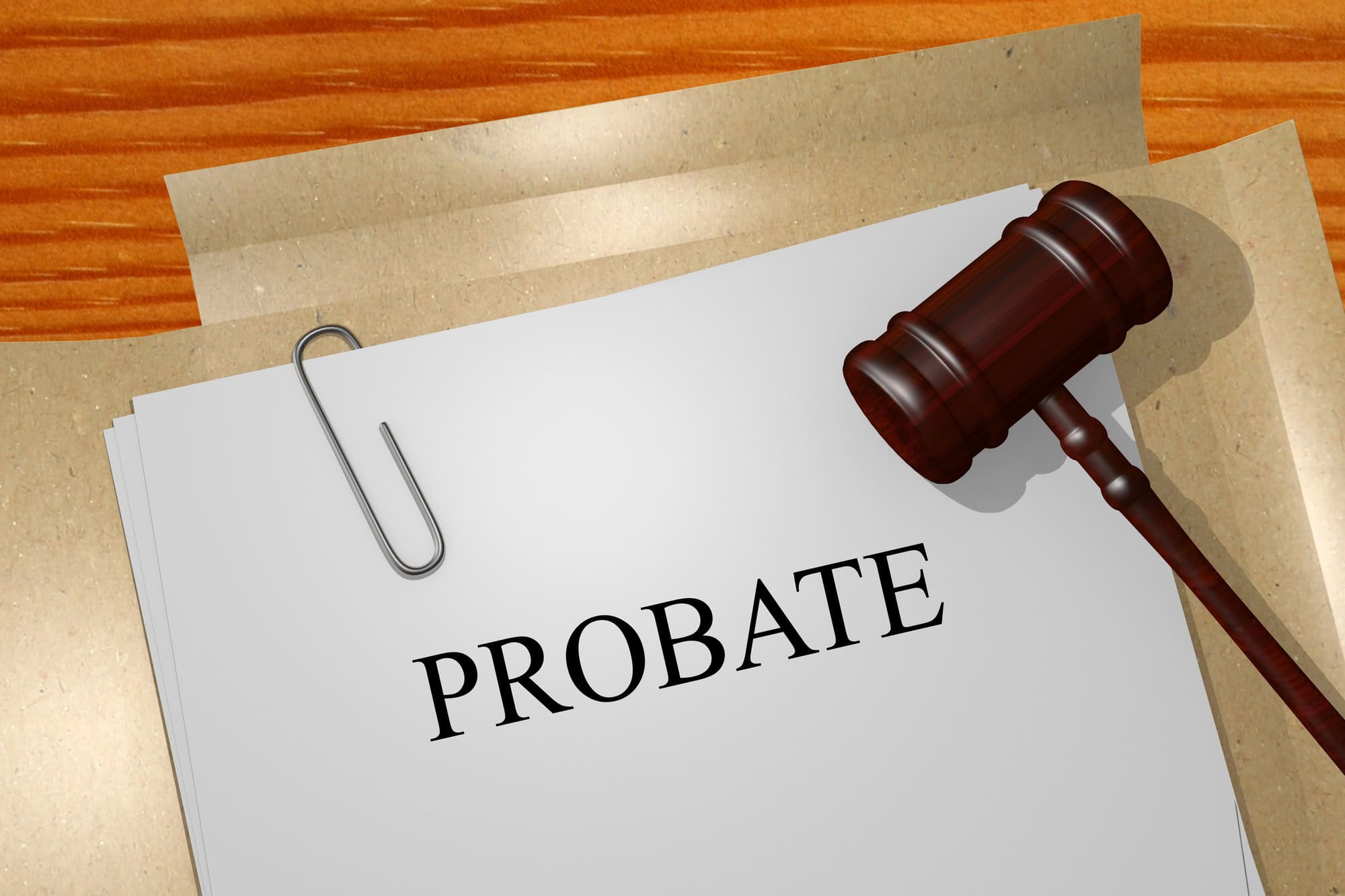 Probate business concept