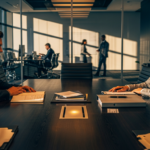 Employee talking to HR