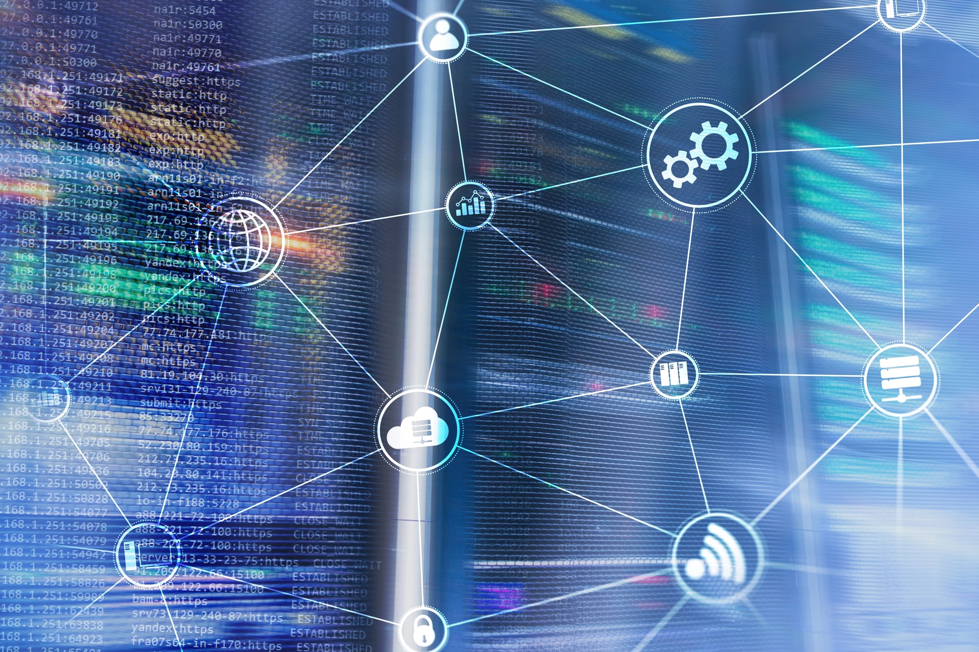 Technology infrastructure cloud computing