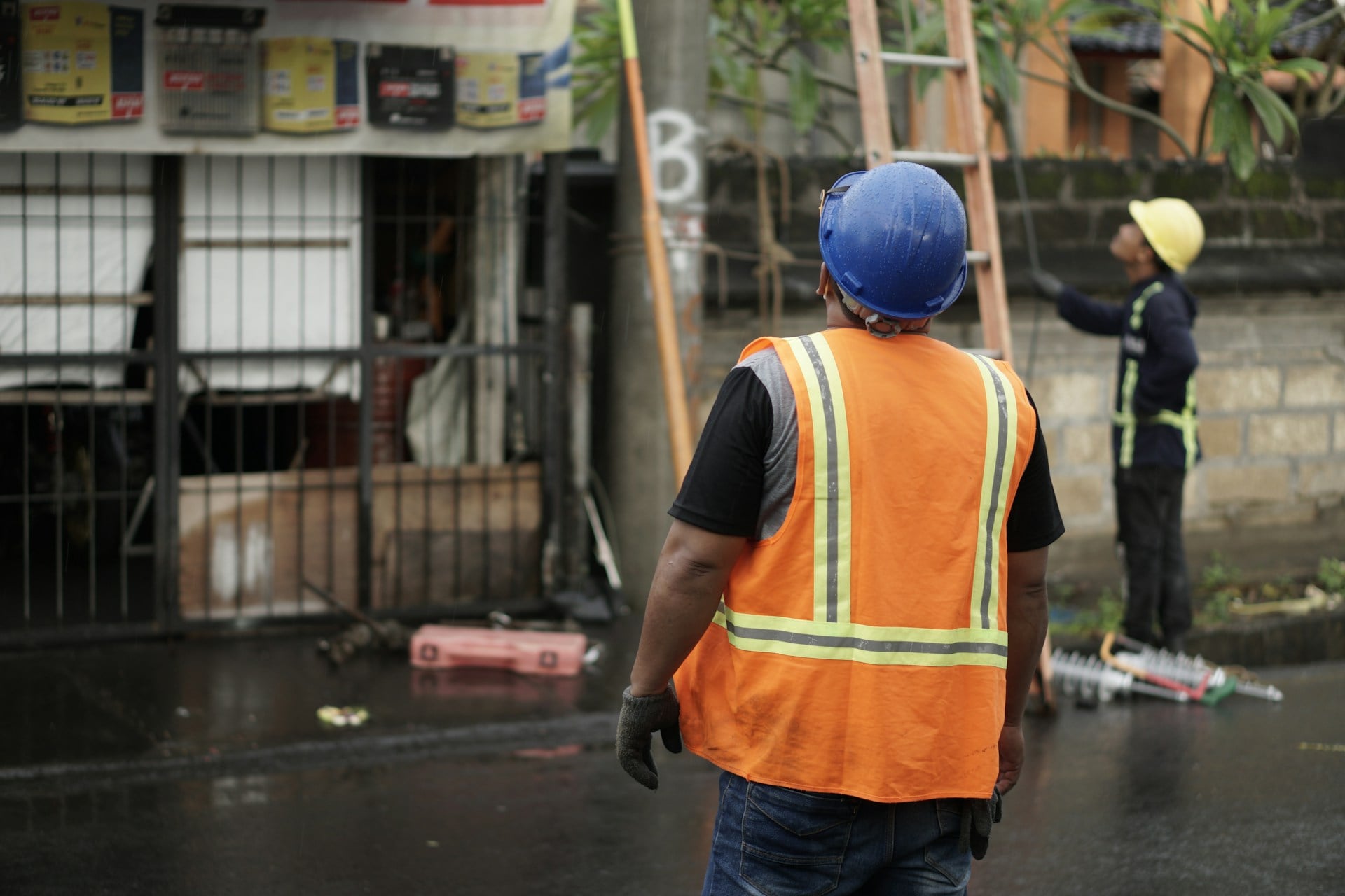 Construction workers
