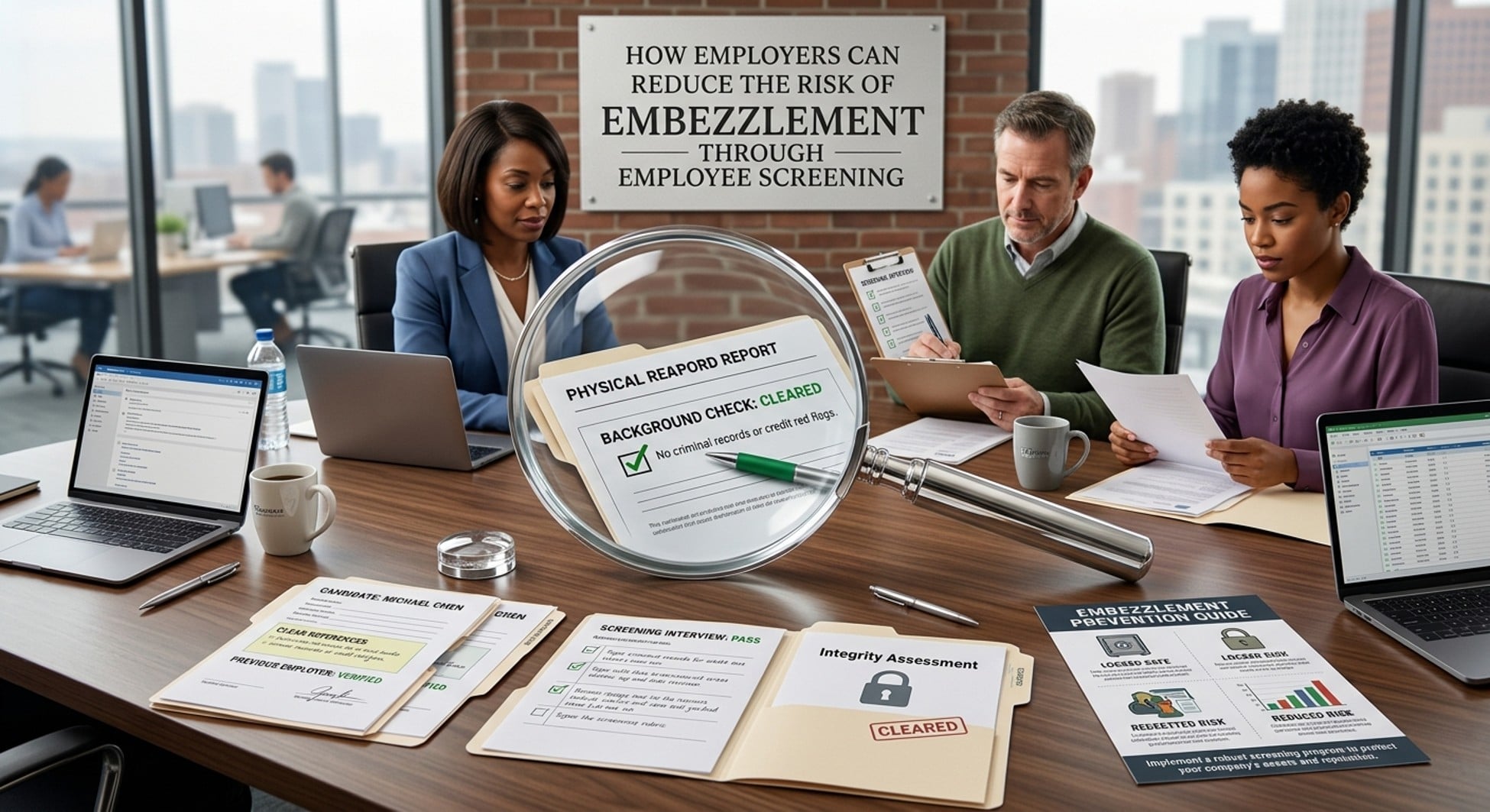 How Employers Can Reduce the Risk of Embezzlement Through Employee Screening