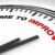 Navigating Divorce While Working with Your Spouse or Husband: A Delicate Balancing Act 2 White clock with words Time to Improve on its face, symbolizing the need to enact a plan for improvement in a business or organization working to reach its goal