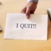 Guessing Game 1 Resignation letter being placed on the desk of the boss