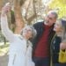 Guessing Game 2 Group of cheerful seniors taking a selfie together outdoors